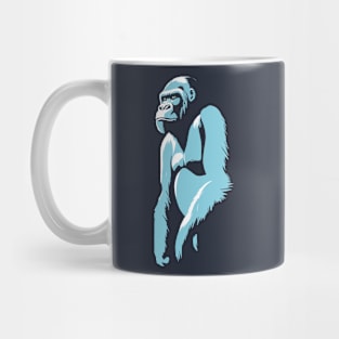 Blue gorrilla Mug